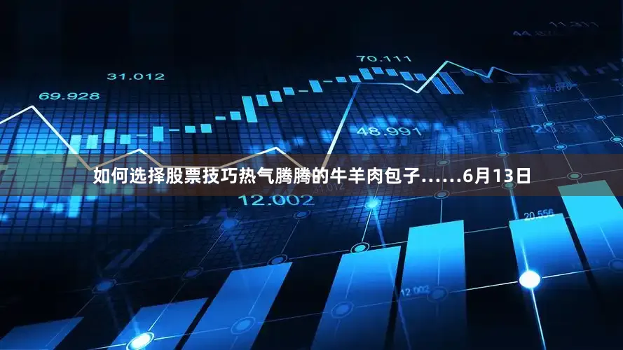 如何选择股票技巧热气腾腾的牛羊肉包子……6月13日